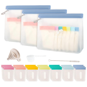 VAGANTH protein travel set with single-dose bags for mess-free prep