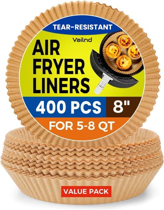 Vailnd 400pcs liners in a clear packaging box for quick prep