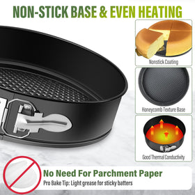 The Vakoo honeycomb base promotes even heat for golden-brown results.