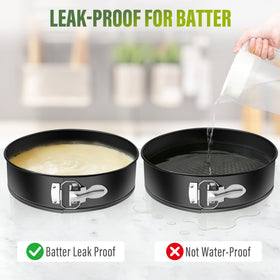 The 10-inch Vakoo pan handles larger batches for family gatherings and parties.