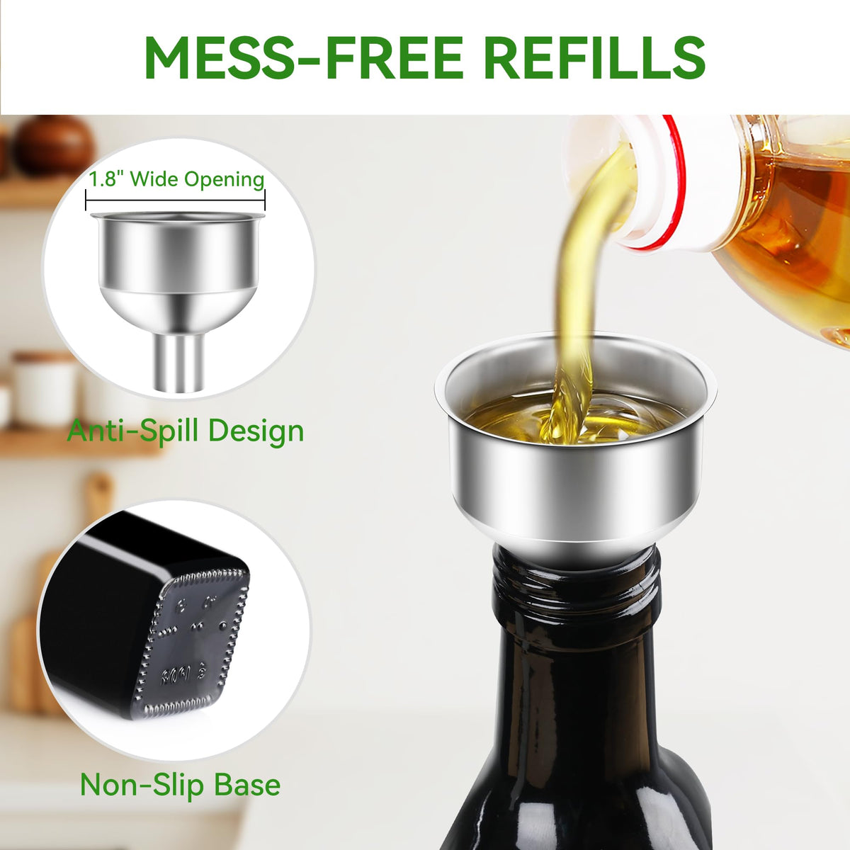 Vakoo rubber stoppers seal lids to preserve freshness
