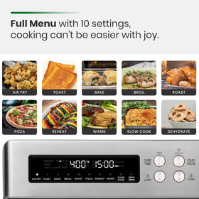 VAL CUCINA large capacity interior suitable for family-size meals