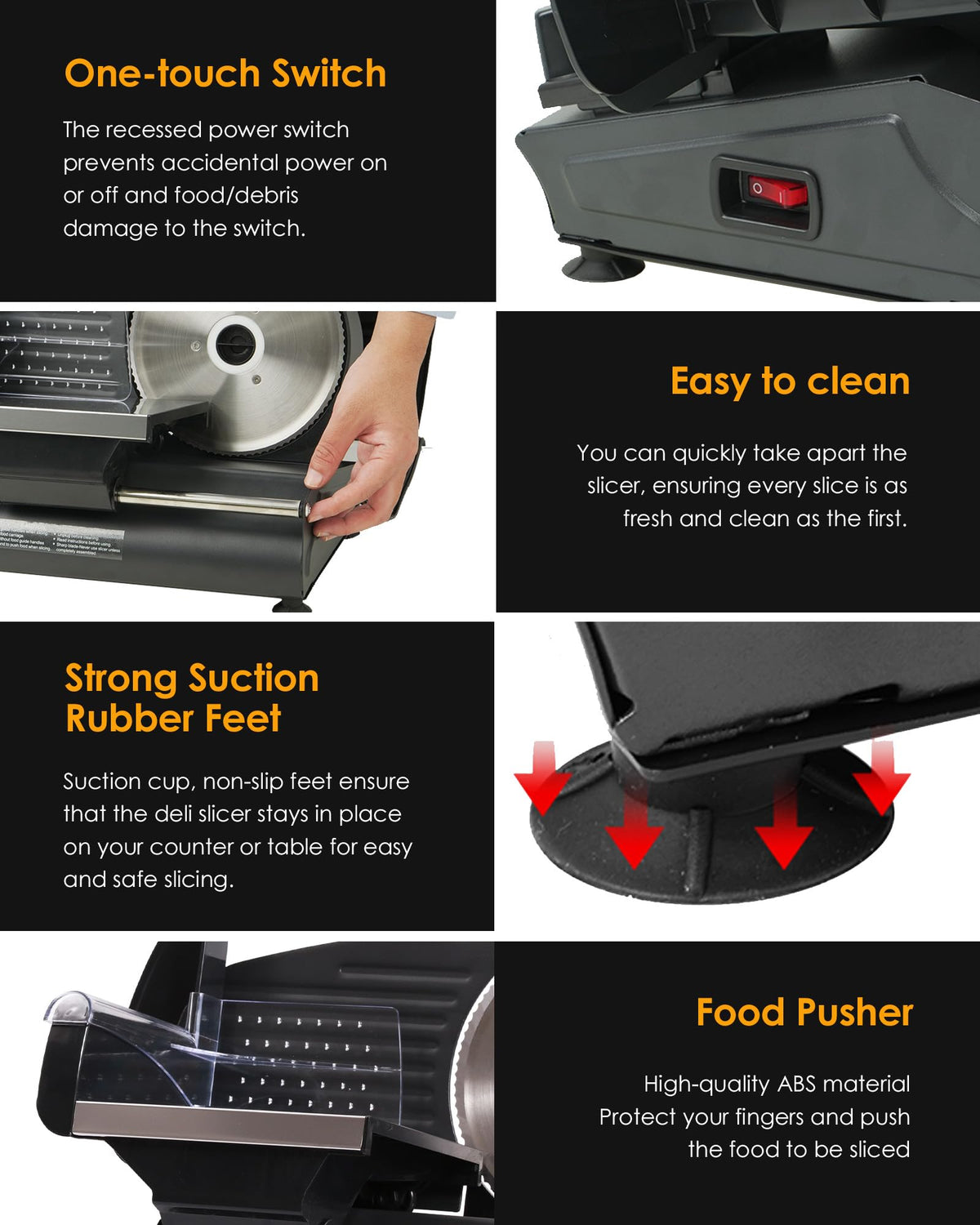 Valley Sportsman removable-parts allow thorough, hygienic cleaning after use.
