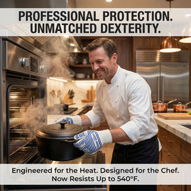 VALWORD five-finger design enhances dexterity for baking tasks