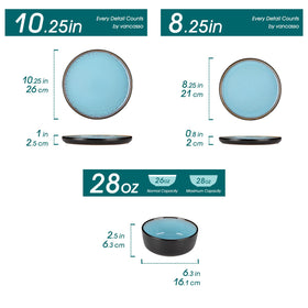 Vancasso Amber soup bowls ideal for soup courses and everyday meals.