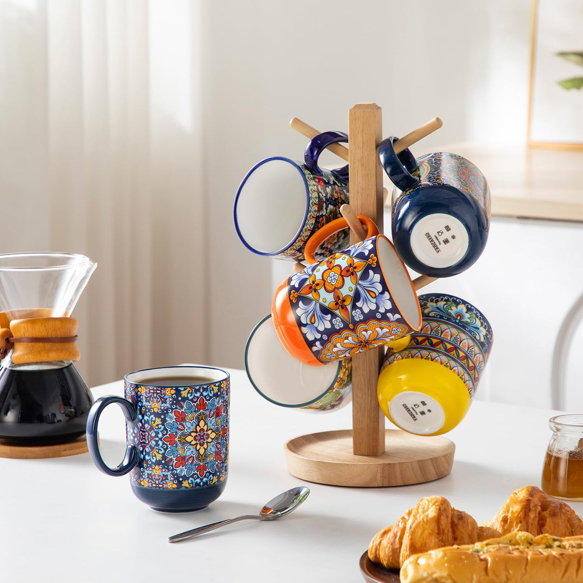 Vancasso Boho mug handle detail for secure grip