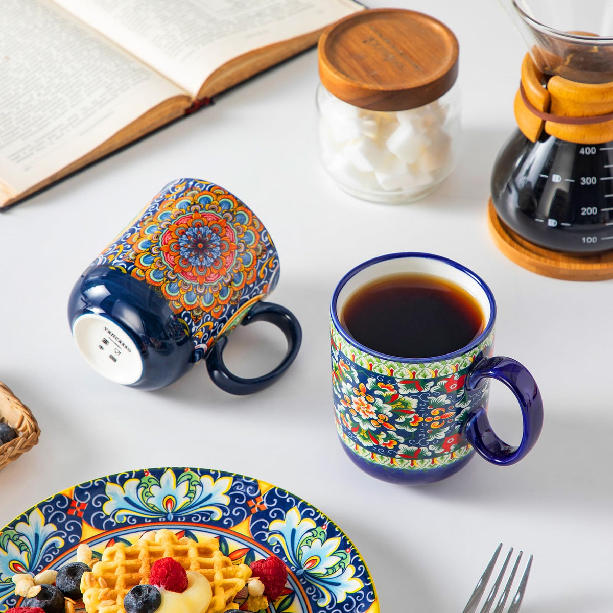 Vancasso Boho mug porcelain glaze durable finish for everyday use