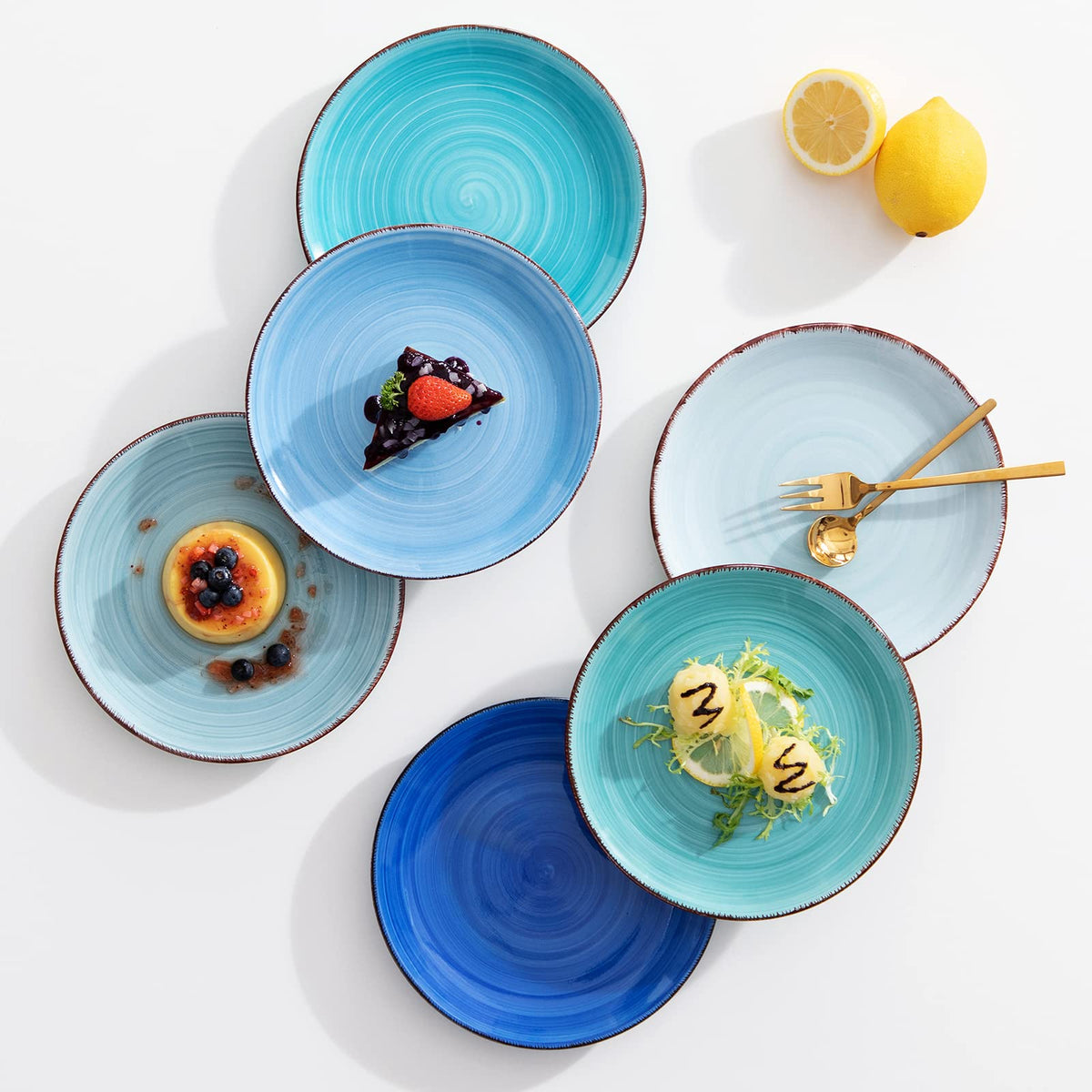 Close-up glaze highlights color stability and heat-friendly design for hot or cold dishes