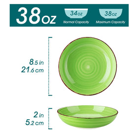Vancasso Bonita salad bowls in assorted colors for vibrant salads.