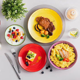 Vancasso Bonita serving dishes offer coordinated style for shared dishes.