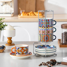 Vancasso bright exotic colors energize your kitchen or coffee bar