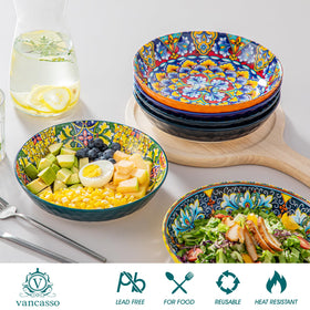 Vancasso dishwasher-safe and microwave-safe bowls for easy reheating