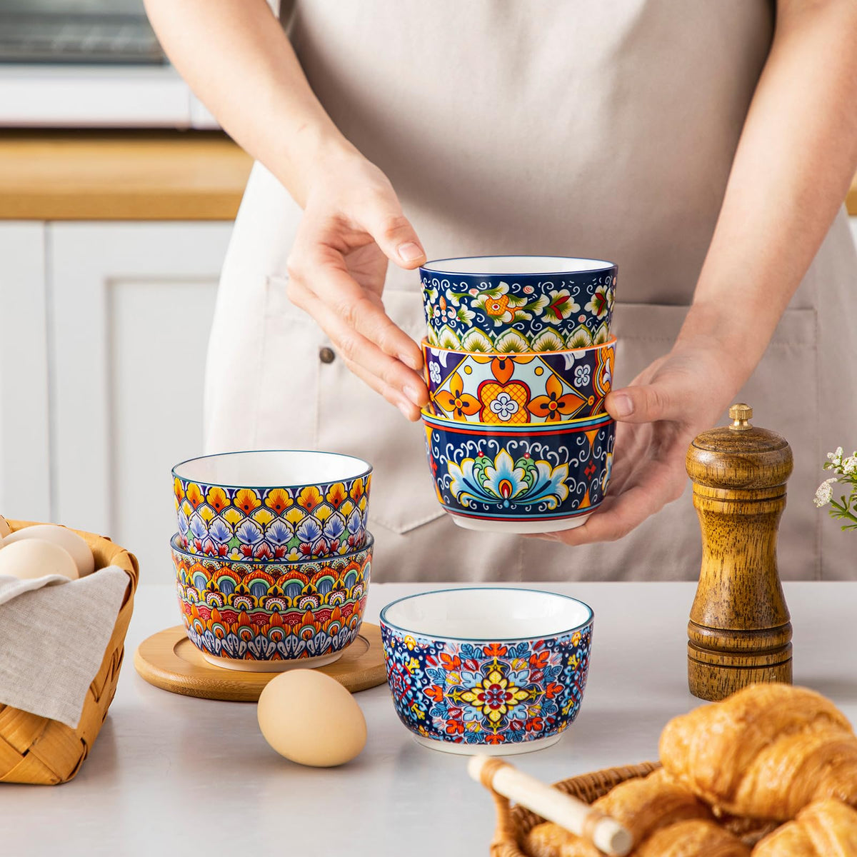 Vancasso 8oz ramekins provide reliable portions for desserts, dips, or small snacks.