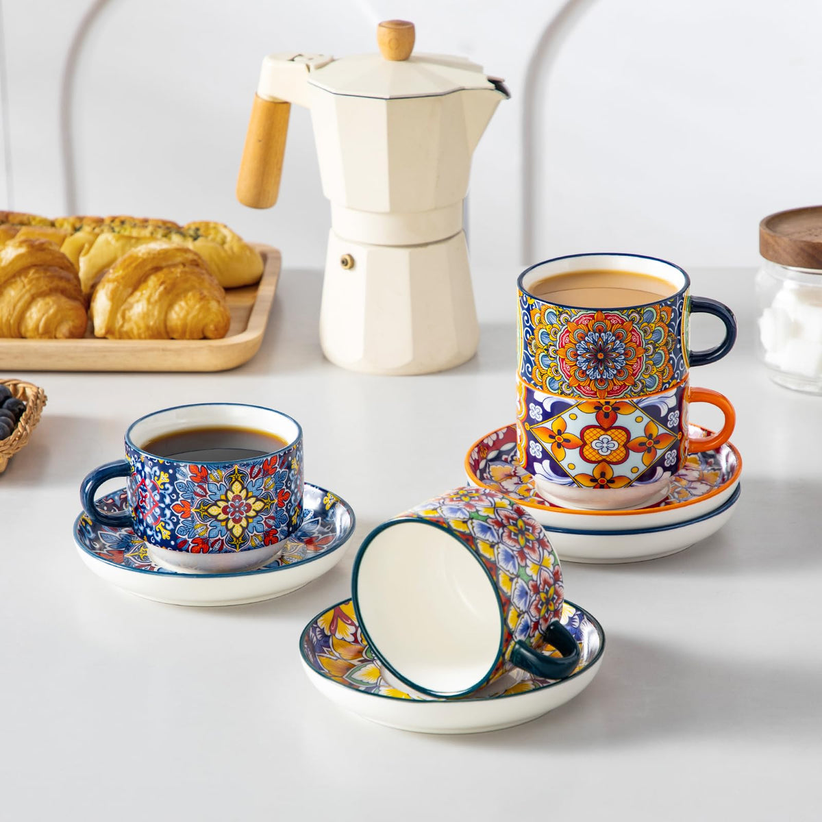 Vancasso gift-ready coffee set for coffee lovers and hosts