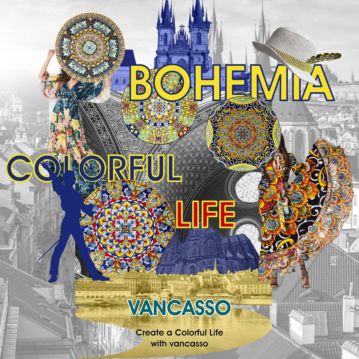 Vancasso gift-ready colorful bowls, perfect for housewarmings or birthdays
