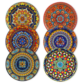 Vancasso KRVI colorful dessert plates for vibrant everyday meals