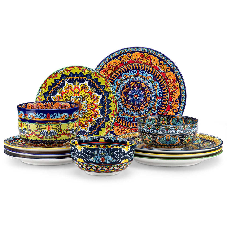 Vancasso KRVI dinner plates 10.5in for stylish family meals