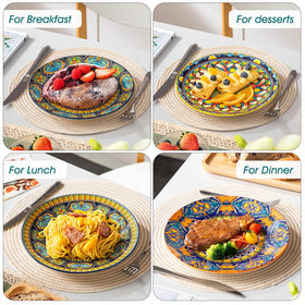 Vancasso KRVI two-size option set supports versatile table layouts