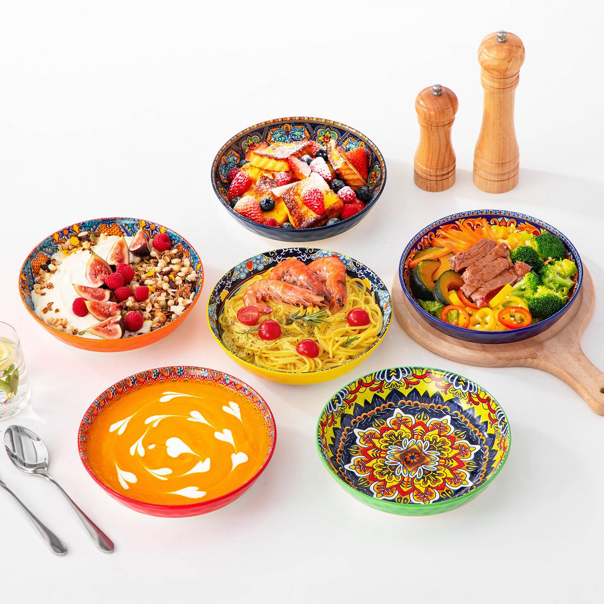 Vancasso KRVI microwave and dishwasher safe for easy cleanup.