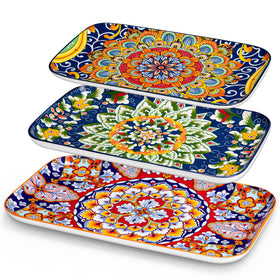 Vancasso large 16-inch rectangular platter for roasts and family meals.