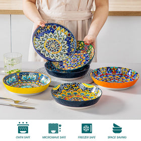 Vancasso bowls with lead-free glaze, safe for everyday use