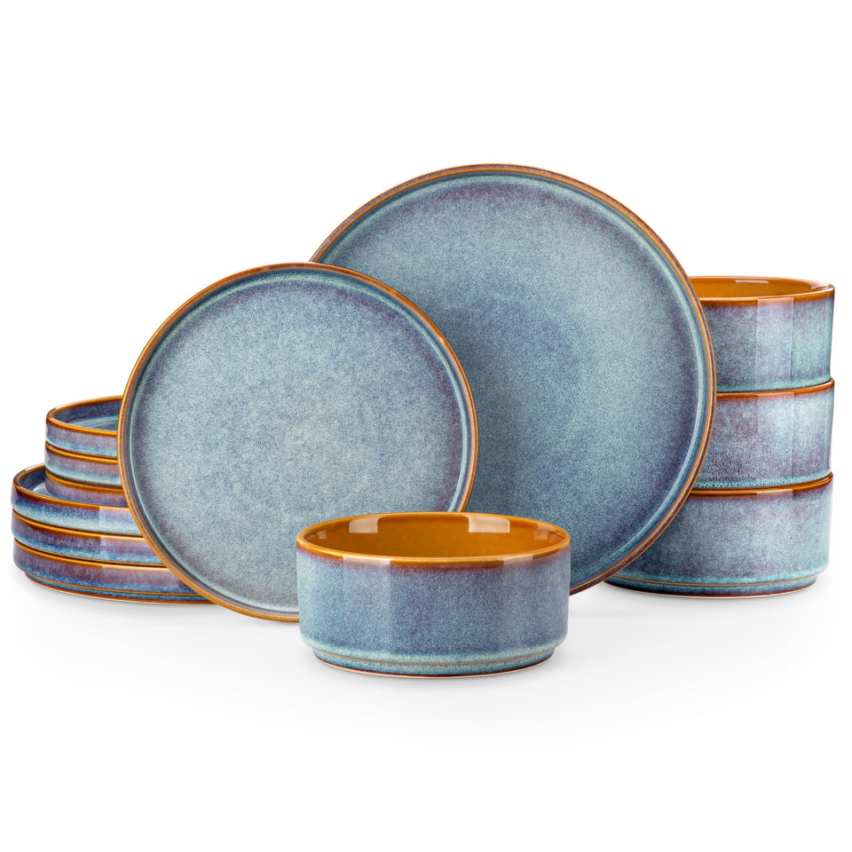 Vancasso Onion 12-piece dinnerware set shown as a complete service for four.