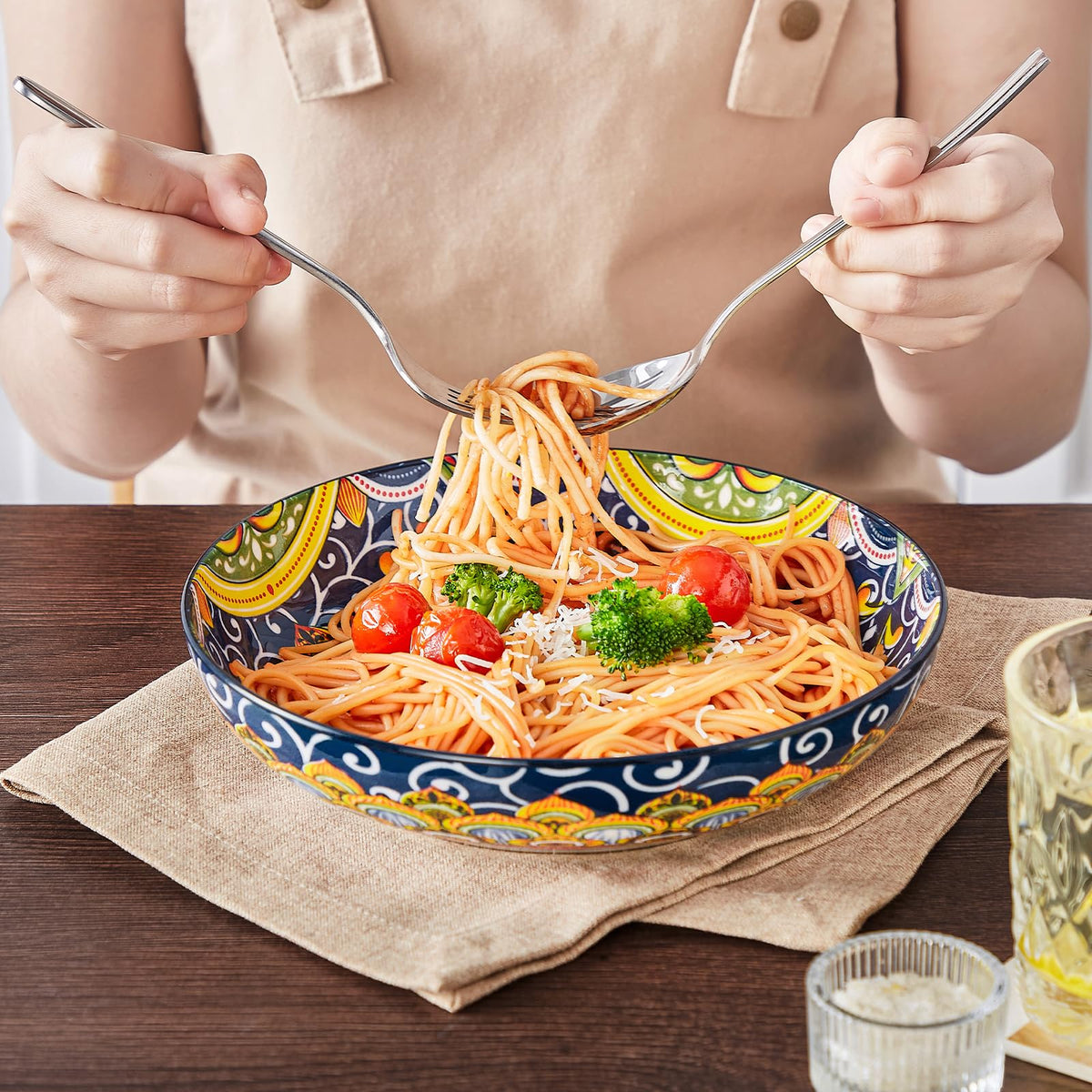 Vancasso pasta bowls ready to serve and display for versatile dining occasions