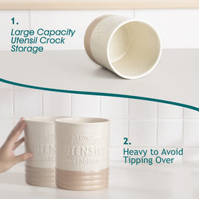 Sabine closeup ceramic texture shows matte cream finish and rustic charm