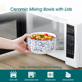 Stacked Vancasso SELENE nesting bowls save kitchen space.