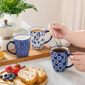 Vancasso SELENE mug is microwave and dishwasher safe for convenient care.