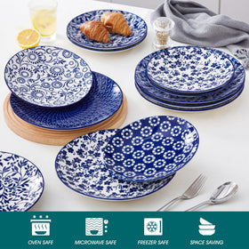 Vancasso Selene glossy porcelain finish plate for easy cleaning and serving