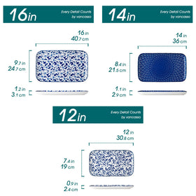 Vancasso Selene with lead-free glaze ensures safe serving and longevity.