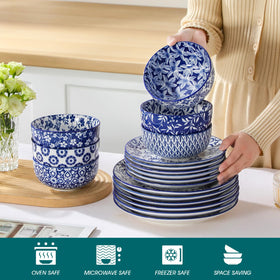 Selene stackable plates save cabinet space without sacrificing style