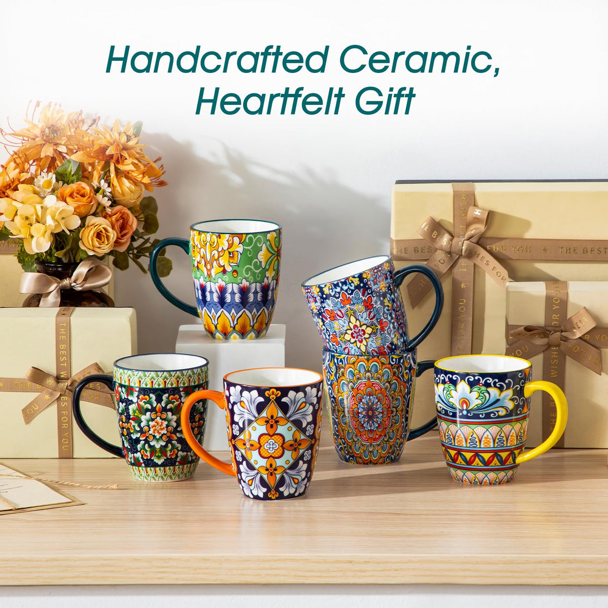 Vancasso SIMI boho-chic mugs add stylish flair to kitchen decor