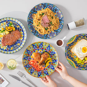 Vancasso Simi boho table arrangement adds cheerful ambiance
