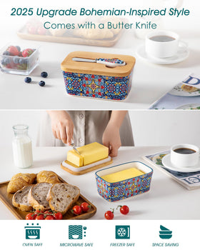 Vancasso SIMI double-seal lid keeps odors contained and freshness intact.