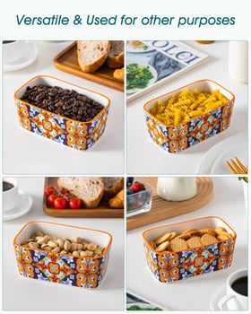 Vancasso SIMI colorful design brightens any dining or kitchen table.