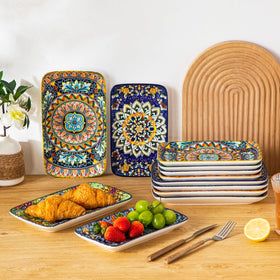 Vancasso Simi decorative plate elevates kitchen decor and tablescapes.