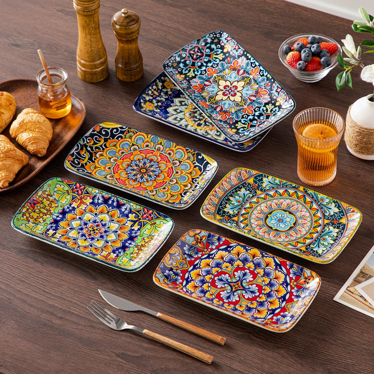 Vancasso Simi lead-free ceramic ensures safe daily dining.