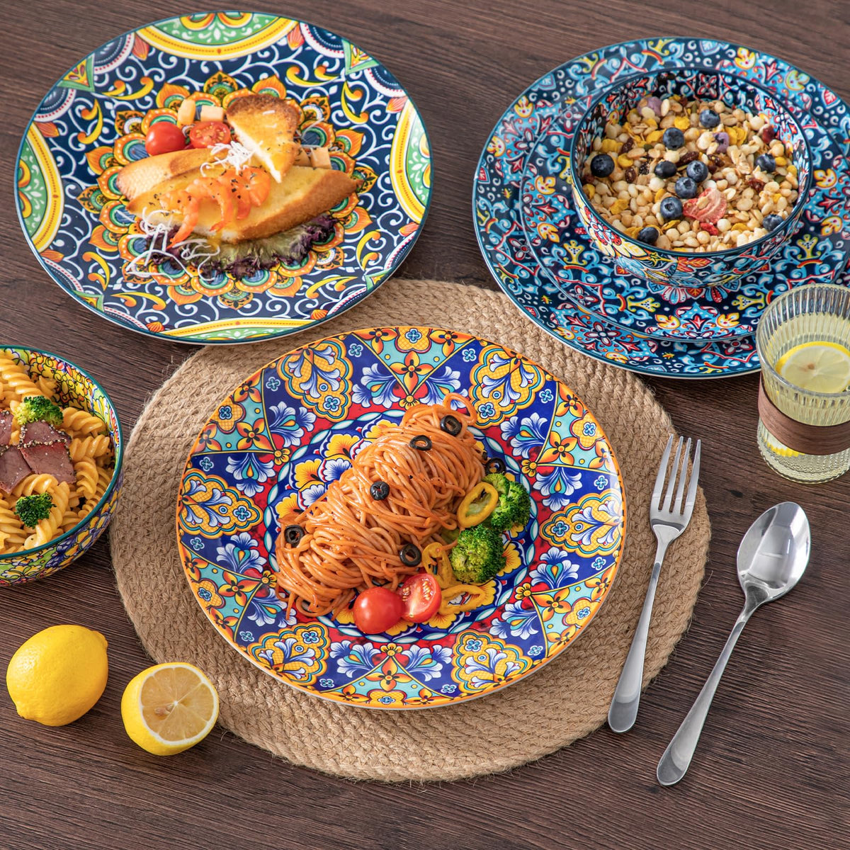 Vancasso SIMI microwave and dishwasher safe for easy cleanup.