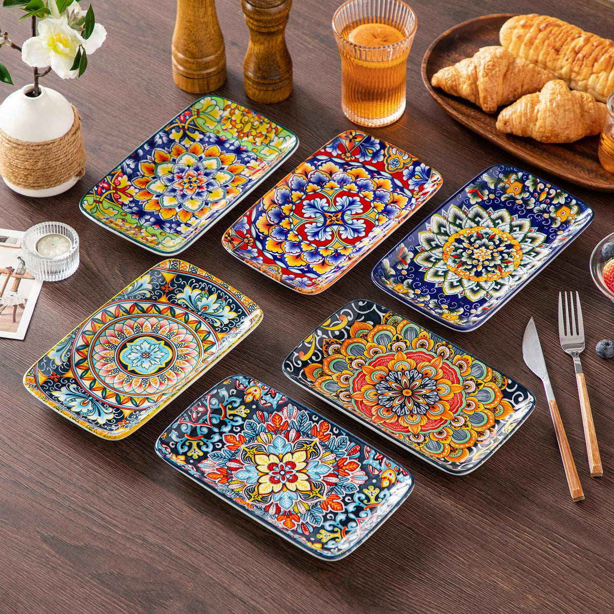 Vancasso Simi chip-resistant ceramic plate designed for durable daily use.