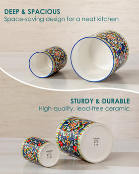 Vancasso SIMI gift-ready utensil holder ideal for housewarmings or weddings