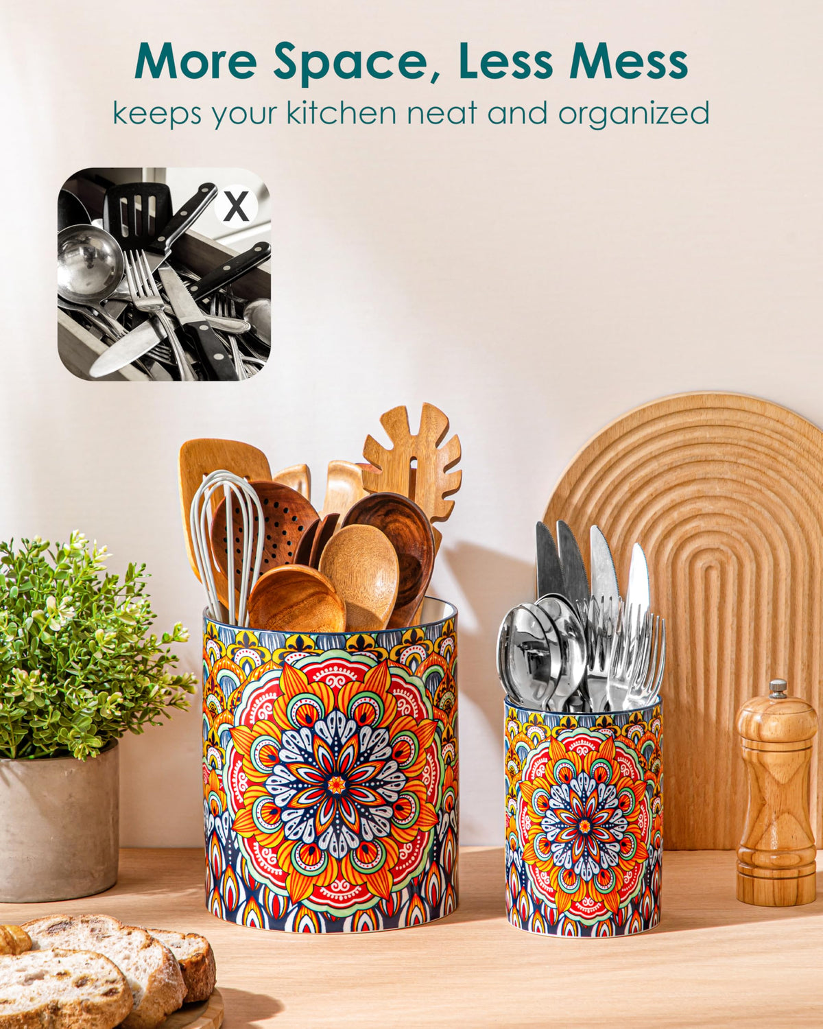 Vancasso SIMI multi-use container doubles as decor and small-item storage.