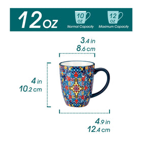 Vancasso SIMI mug with a wide grip handle for secure holding