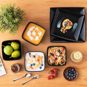 Gift-ready Vancasso Soho packaging, ideal for housewarmings and gifts.