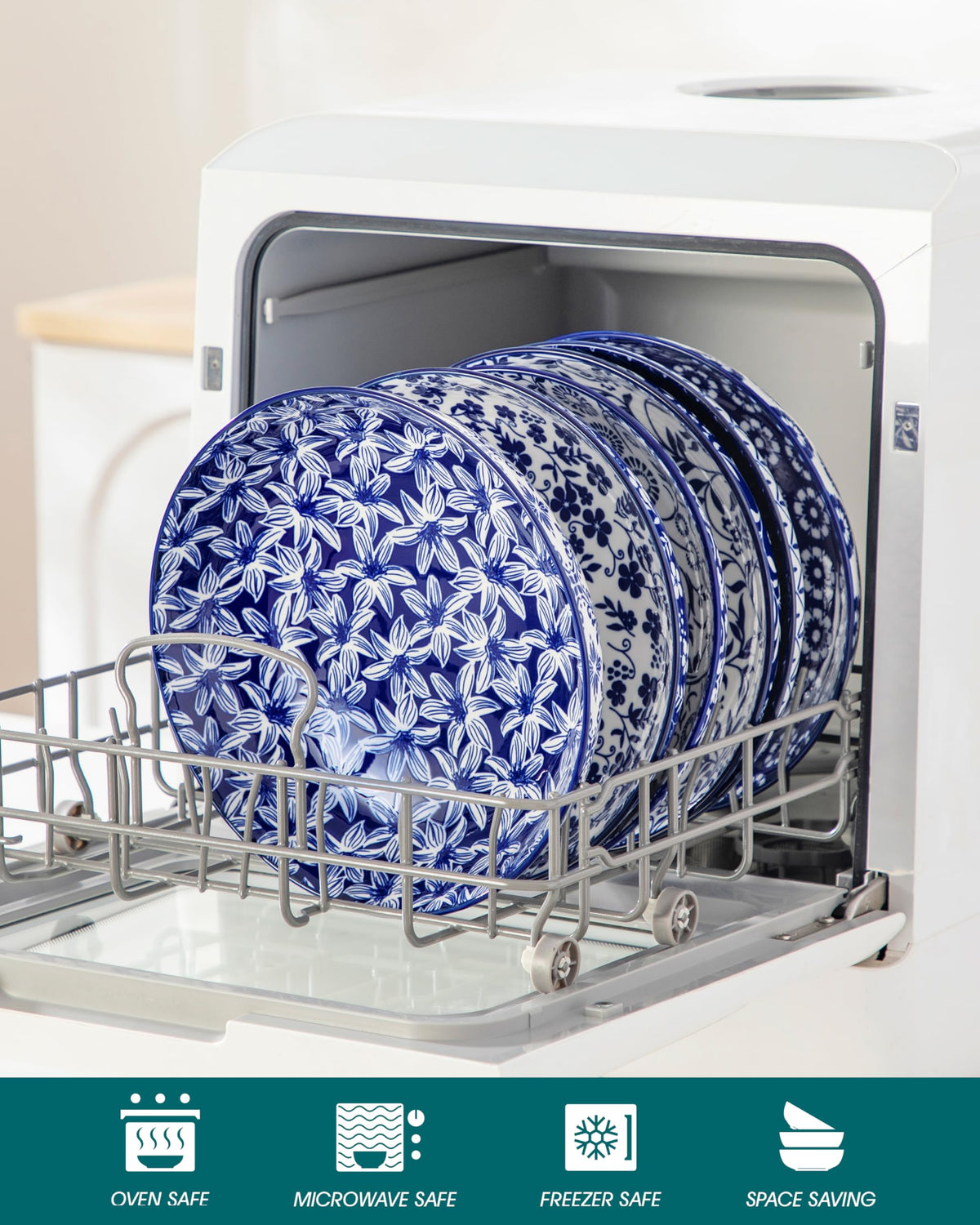 Vancasso stackable bowls six-pack saves cabinet space