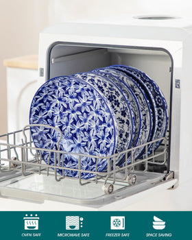 Vancasso stackable bowls six-pack saves cabinet space