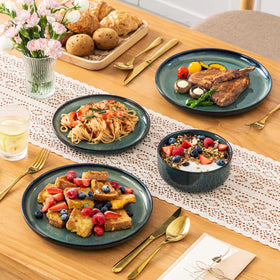 Vancasso Starry dishwasher-safe dinnerware for quick cleanup after gatherings.