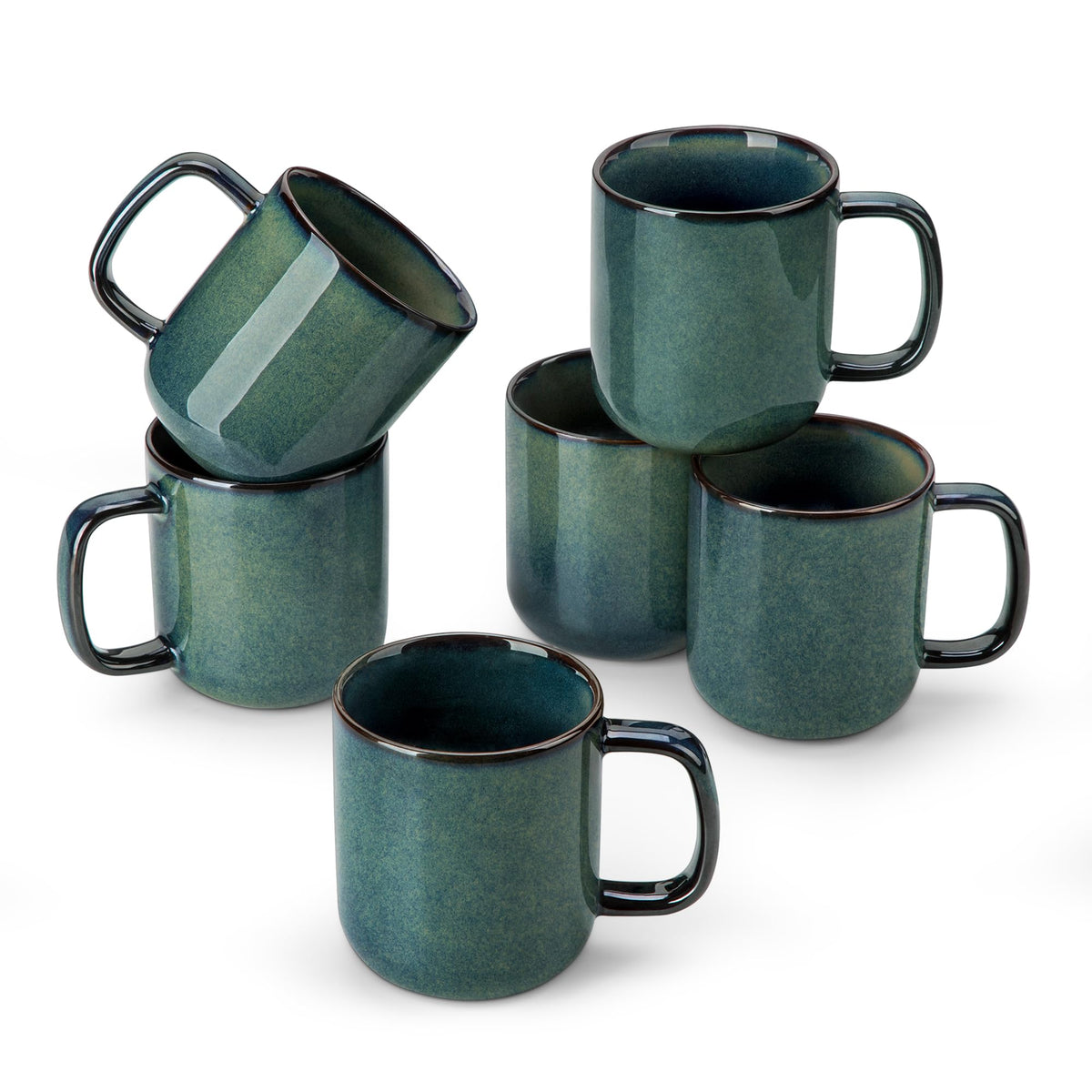 Vancasso STARRY mug side view highlights sturdy ceramic for daily coffee rituals