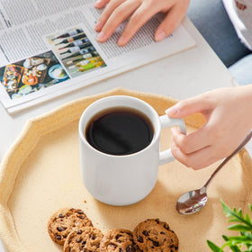Vancasso dishwasher-safe mug with non-porous glaze for easy care